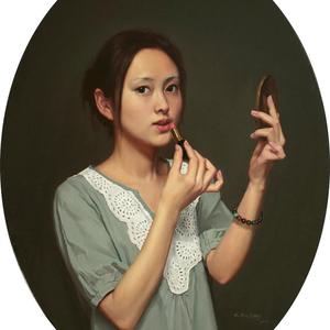 《镜妆》