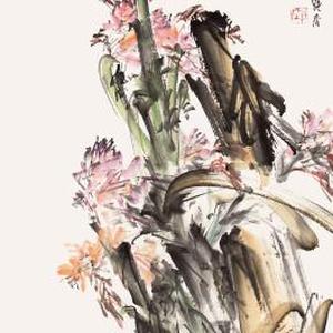 飘香送艳春多少 犹见真红耐久花