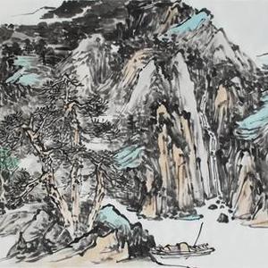 溪山旷远