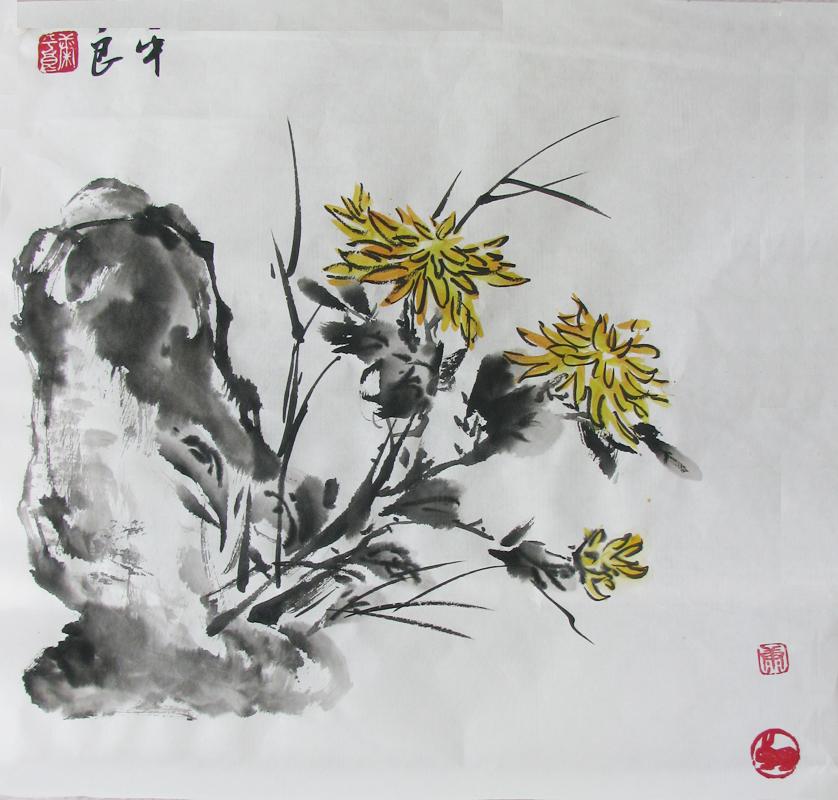 菊花小品