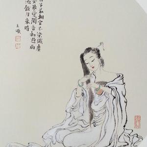 古代仕女团扇4