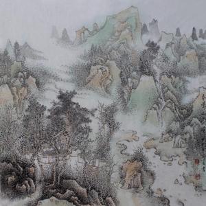 春景山水图