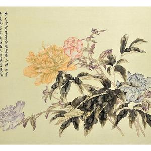 春风芍药图