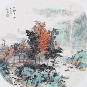 秋塘逢君