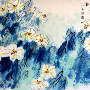 琼花如雨吹东风