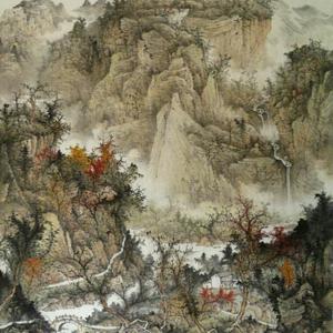 清秋一壑万山明