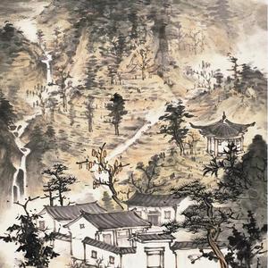 四明山写生图5