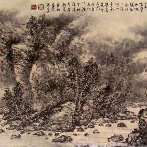 岩瀑潮音