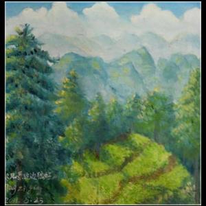 庄稼与群山