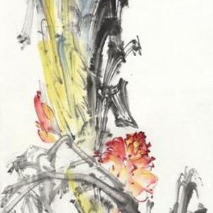 《隔溪春色两三花》