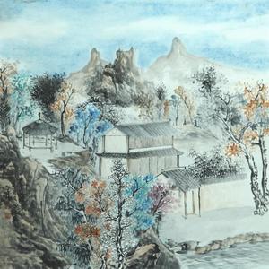 春庭晓景