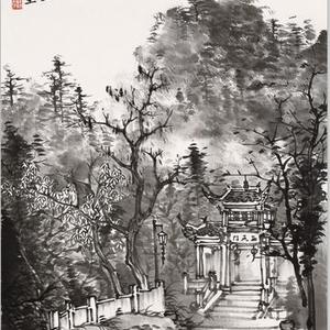 天门山写生