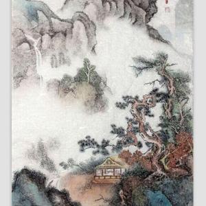 溪山雨晴图