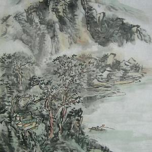 拟黄山水(八)