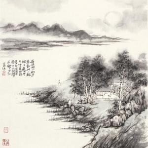 静夜思  2014年  萧阳作品