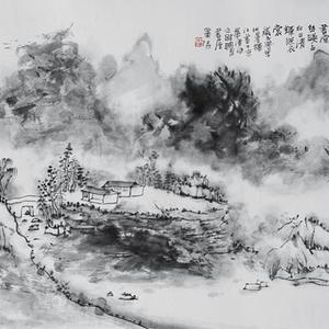 云山翠微 2014年  萧阳作品