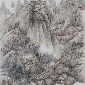 秋山问道  2014年  萧阳作品
