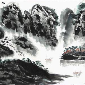 《水乡幽境》