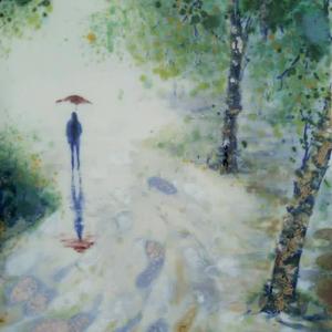 高温窑变颜色釉瓷版画
