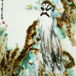 高温窑变颜色釉瓷版画