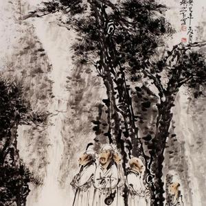 听泉图