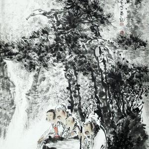 观鱼图