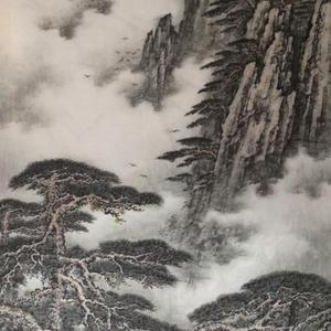 松云黄山图