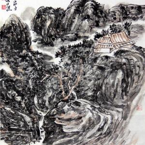 宋新成山水画欣赏