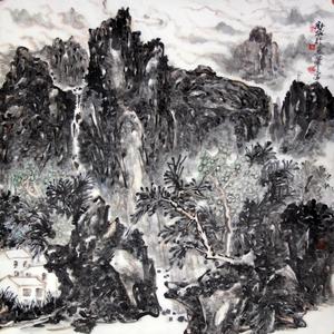 宋新成山水画欣赏
