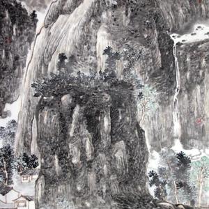 宋新成山水画欣赏