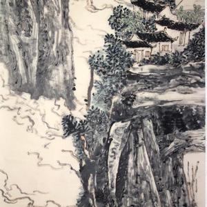 宋新成山水画欣赏