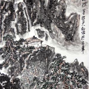 宋新成山水画欣赏