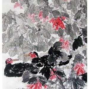 宋新成花鸟画作品欣赏