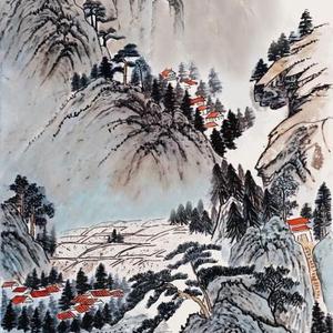 乐居山林图
