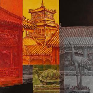 油画 皇城系列（六）