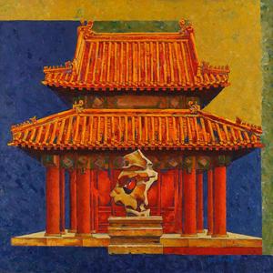 油画 皇城系列（七）