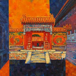 油画 皇城系列（八）