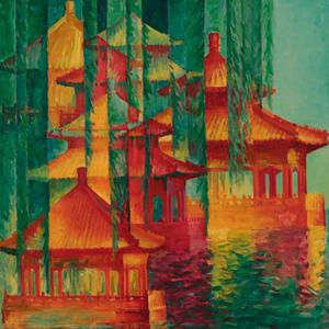 油画 皇城系列（十三）