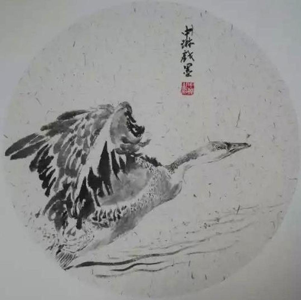 陈忠林作品欣赏:飞翔