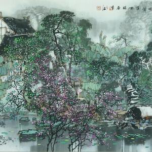 清风花影