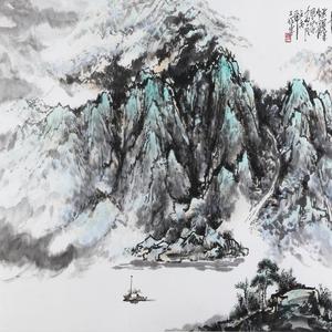 山川泛舟