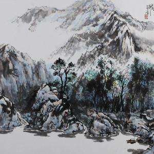 山空翠欲滴