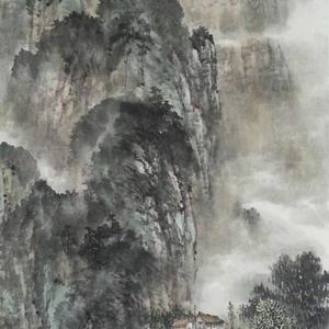 山深树静两三家