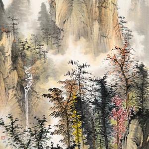 溪山秋亭