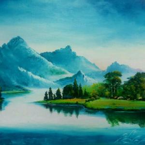 北仑河风光