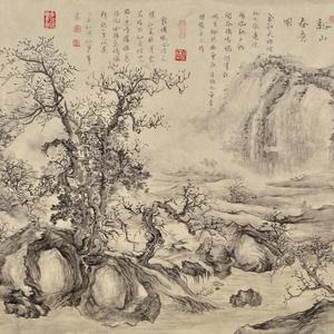 溪山春意图
