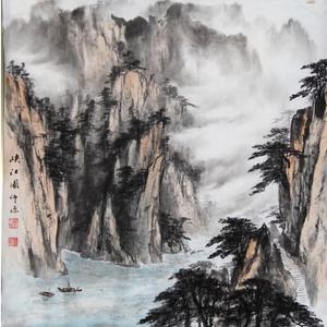 峡江图