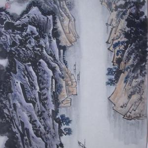 重山帆影