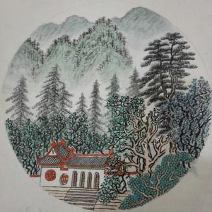 许文邠山水