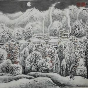 许文邠山水